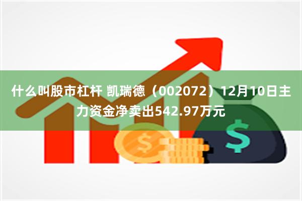 什么叫股市杠杆 凯瑞德（002072）12月10日主力资金净卖出542.97万元
