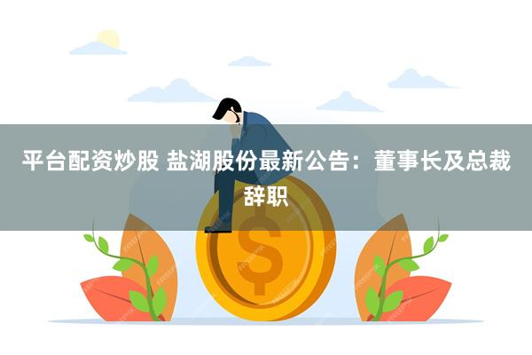 平台配资炒股 盐湖股份最新公告：董事长及总裁辞职