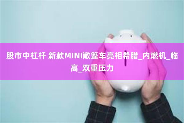股市中杠杆 新款MINI敞篷车亮相希腊_内燃机_临高_双重压力