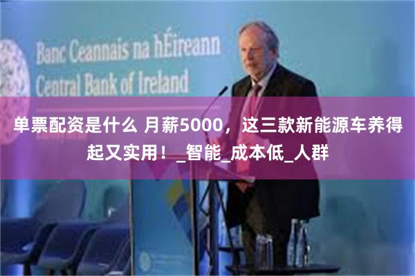 单票配资是什么 月薪5000，这三款新能源车养得起又实用！_智能_成本低_人群